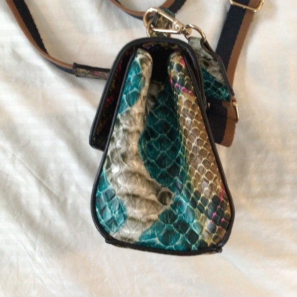 Urban Outfitters Faux Snakeskin Multi-color Mini Bag - Picture 3 of 11
